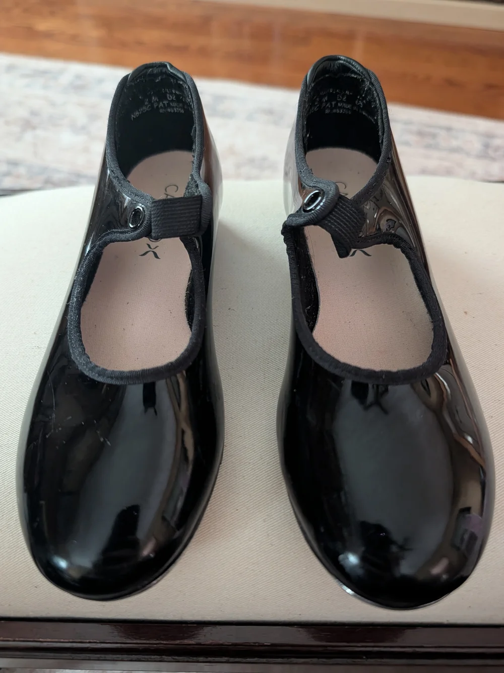 Capezio black tele